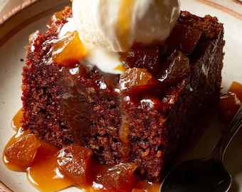 Apple Sticky Toffee Pudding Recipe - Download Printable PDF