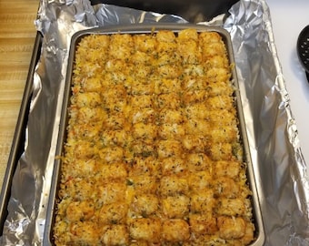 Tater Tot Cowboy Casserole RECIPE Download Printable PDF