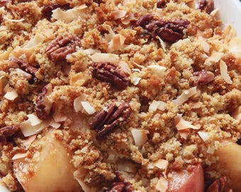 Instant Pot Breakfast Cobbler Recipe (Printable PDF - Instant Download)