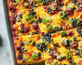 Cowboy Breakfast Casserole Recipe (Printable PDF - Instant Download)
