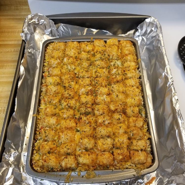 Tater Tot Cowboy Casserole RECIPE Download Printable PDF