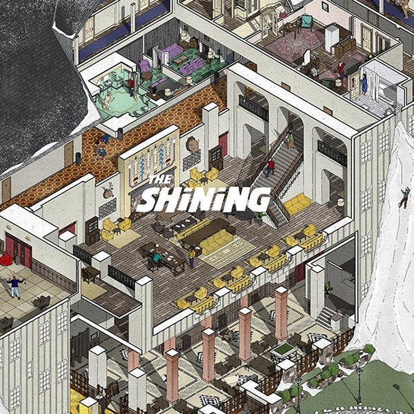 The Shining - The Overlook Hotel Art Print