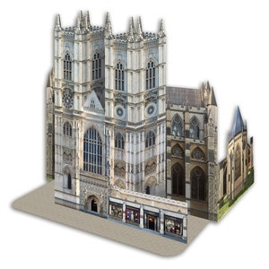 Westminster Abbey 3D-wenskaart