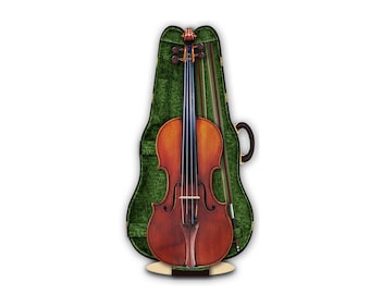 Stradivari Violin 3D music greeting card