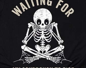 Funny Sourdough T-Shirt Baking Bread Shirt Bread Baker Gift Bakery Waiting For My Sourdough To Rise Tee Adults Kids Hoodie Sweater