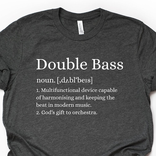 Double Bass Etsy