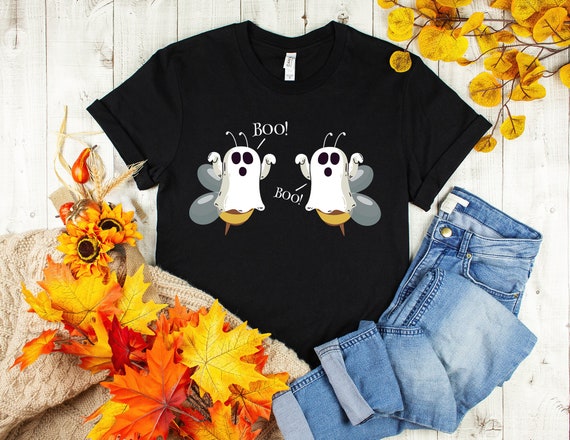 Funny Halloween Shirt For Women Boo Bees T Shirt Gift Funny Halloween Shirt For Women Boo Bees T Shirt Gift