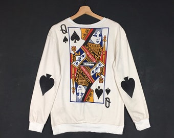 queen of spades sweatshirt