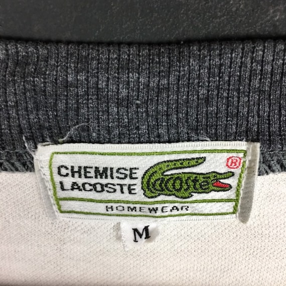 chemise lacoste tag