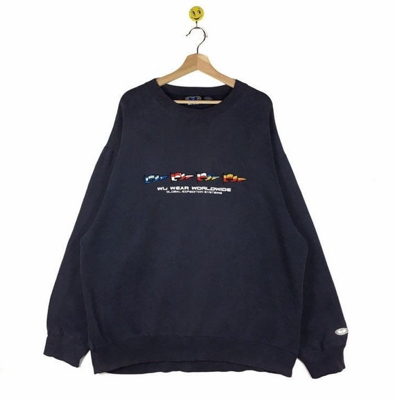 Rare!! Wu Tang sweatshirt Wu Wear Worldwide Pullov