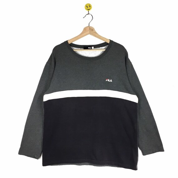 colorful fila shirt