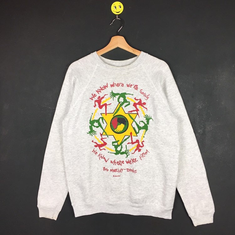 Vintage Bob Marley Exodus Sweatshirt Pullover Sweater Shirt - Etsy 新入荷 VINTAGE BOB MARLEY SWEATSHIRT スウェット