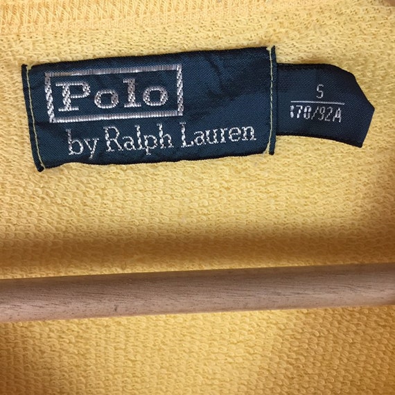 Vintage 90s Polo By Ralph Lauren Small Pony Sweat… - image 4