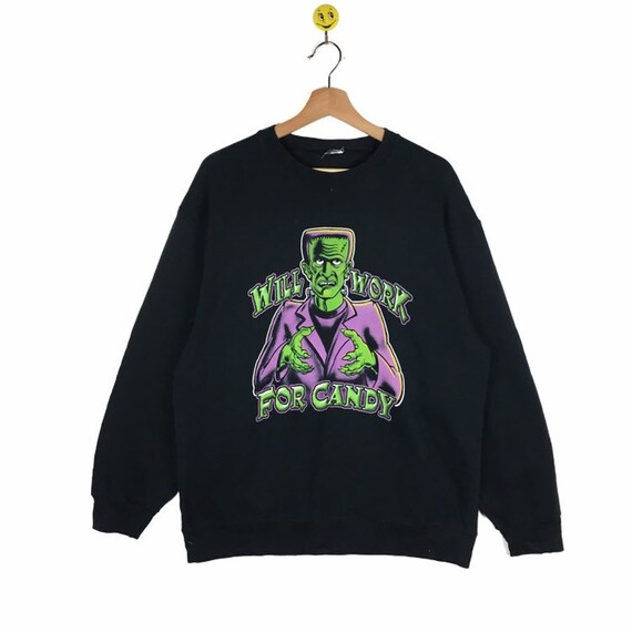 Rare!! Frankenstein sweatshirt Frankenstein pullov
