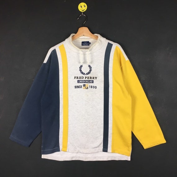 Rare!! Fred Perry Sweatshirt Fred Perry Multicolor