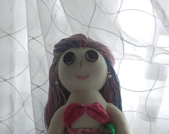 One of a kind pink mermaid