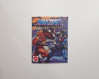 Masters of the Universe Spanish mini-catalog minicomic 1987