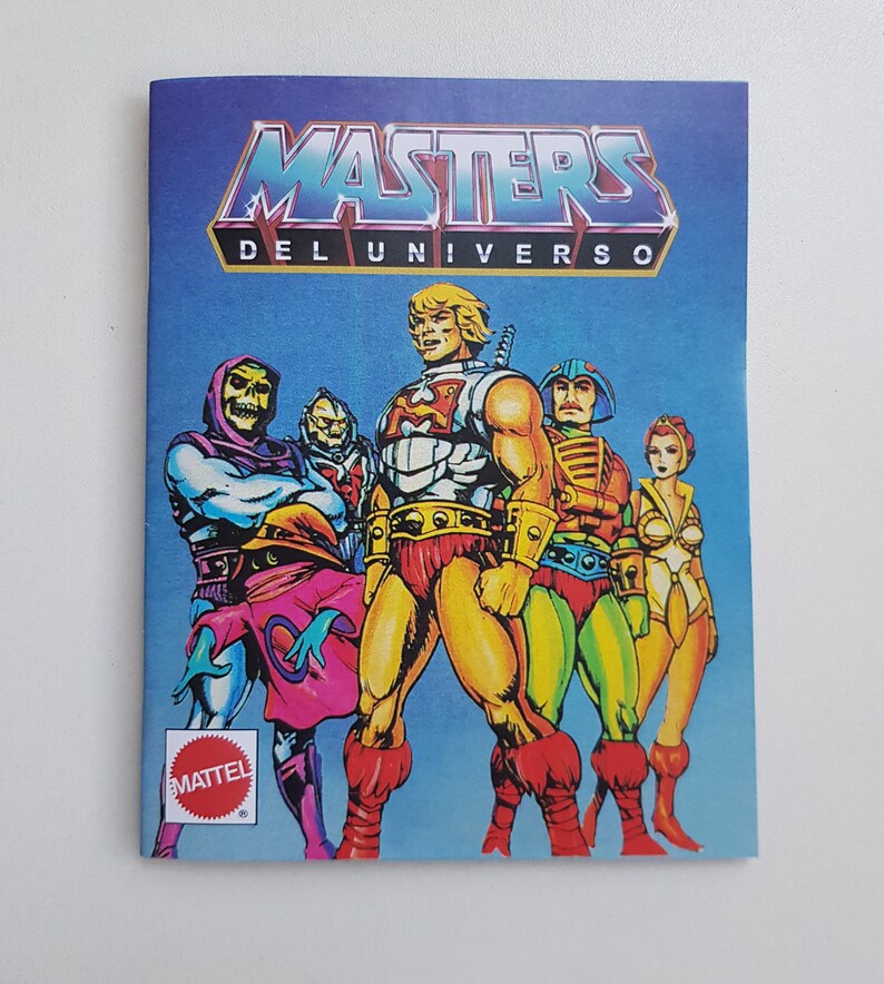 Masters of the Universe Spanish Minicatalog 1987 Etsy