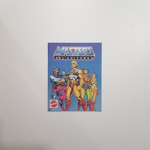 Masters of the Universe Spanish mini-catalog minicomic 1987