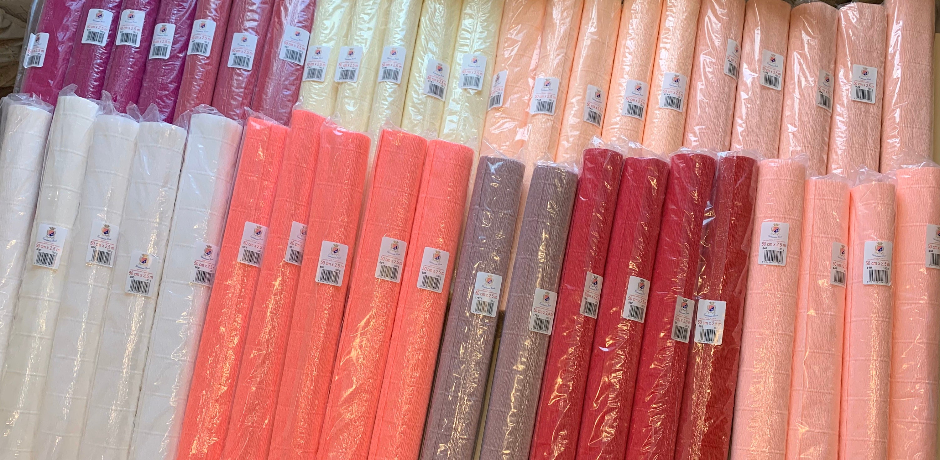 Italian Crepe Paper Rolls 180g Cartotecnica Rossi Choose your Etsy