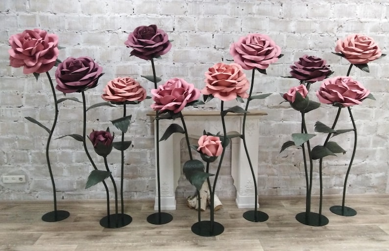Flexibles grünes Rohr 20 mm: Biegbarer Aluminiumstab für riesige Blumen Bild 13