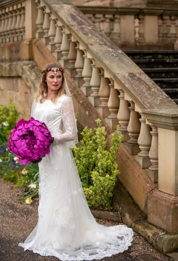 Giant Flower for Fiancee Bridal Shower Wedding Party Alice Etsy