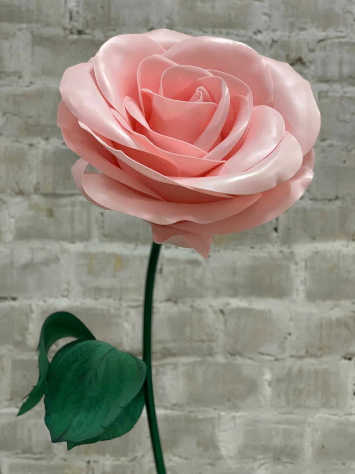 Giant foam rose selfstanding Huge flower for shop window Etsy