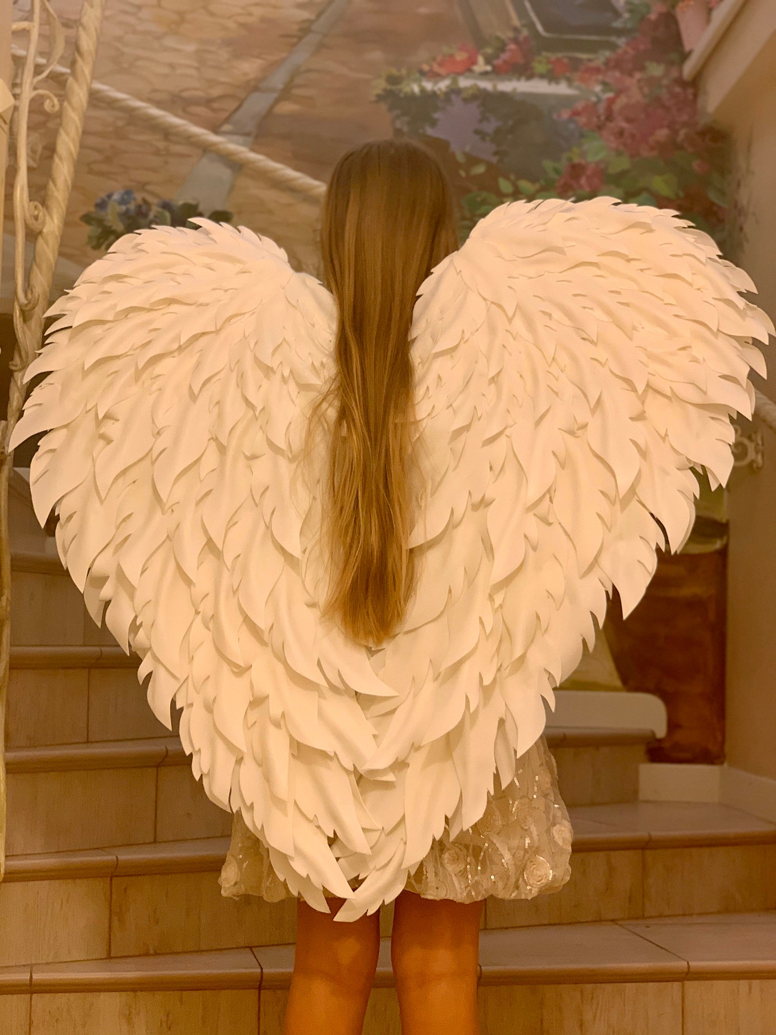 Giant angel wings Photo fairy props Background at birthday Etsy