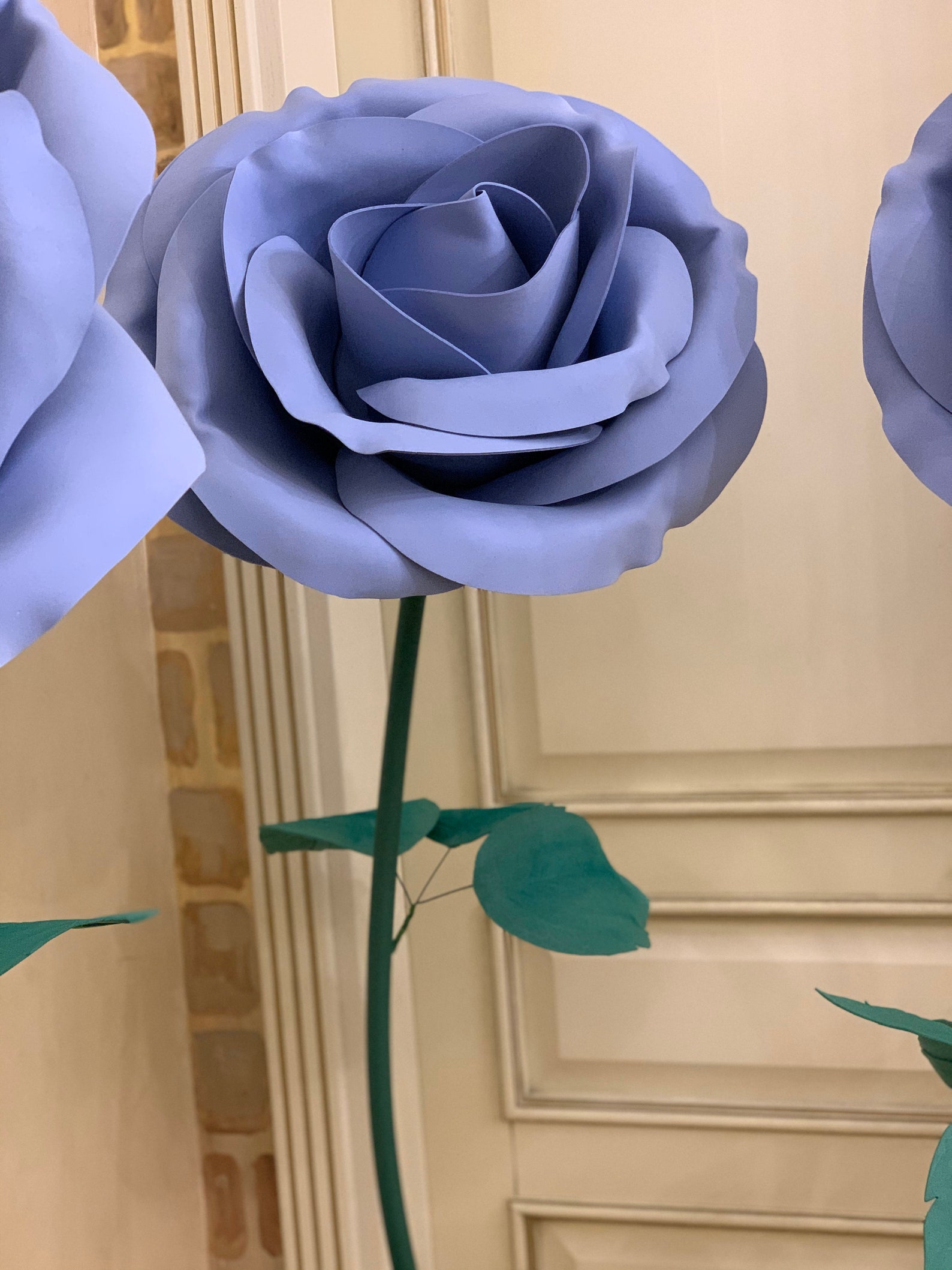 Lilac giant foam rose selfstanding Huge flowers for shop Etsy