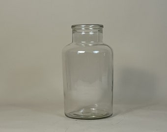 Vintage Glass Pickle Jar - 5 Liter
