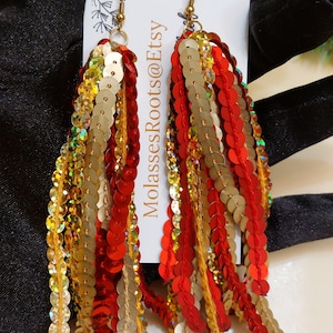 San Francisco &quot;Team Inspired&quot; Lightweight Football Custom Earrings!!! LOW PRICE SHIPPING!!