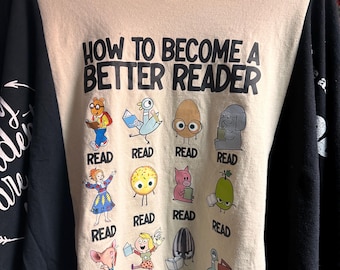 Upcycled TShirt Poncho!!! Become a Reader shirts, teacher shirts. Comfy, casual, OOAK! Refashioned, reuse clothes, redesign.