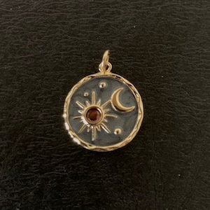 1 moon and sun charm, moon and sun charms, moon and sun pendant, sun and moon charms, sun and moon pendant, moon charm, sun charm, solar