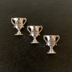 3 trophy charms, charms bulk, silver charms, charms for necklaces, charms for bracelet, charm for necklace, charm for bracelet, bulk charms