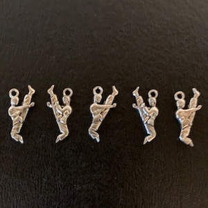 5 karate charms, karate charm, karate charms, karate charm silver, martial arts charms, charm karate, karate jewelry, etymology jewelry