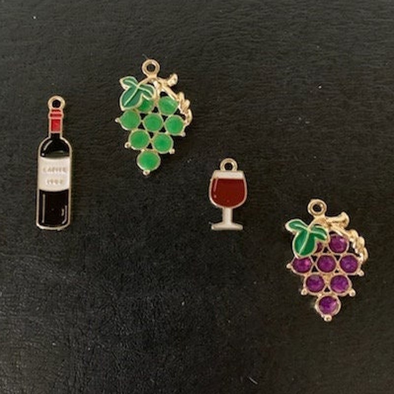 Wine Bottle Charms - Etsy