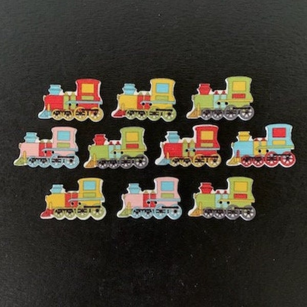 Train Buttons - Etsy