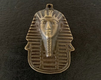 Vintage Antiqued Brass Double Sphinx Egyptian Revival - Etsy