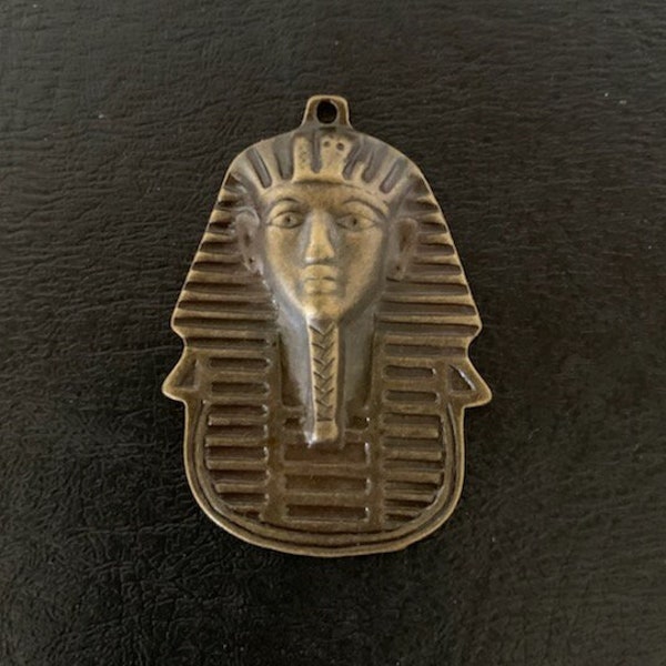 1 large sphinx pendant, bronze sphinx, bronze sphinx charm, sphinx pendant, sphinx jewelry, egyption pendant, agyption jewelry, sphinx charm