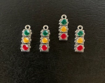Traffic Signal Keychain, Traffic Light Keychain, Traffic