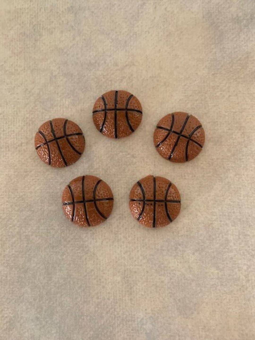 5 Basketball Flatbacks, Basketball Flats, Flatback Basketball