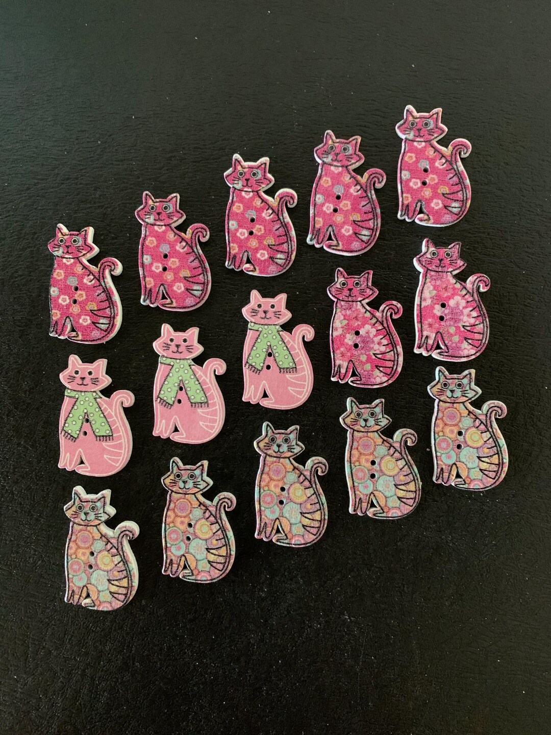 Easy Button Cat 6 to 15 Asstd Cat Buttons, Cat Buttons, Cat Button, Cat Buttons for ...