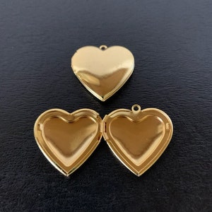 1 gold/silver heart locket, heart locket, silver heart locket, locket heart, gold heart locket, locket for necklace, necklace locket, locket