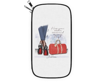 Travel Crossbody Bag: Passport Holder Wallet Organizer