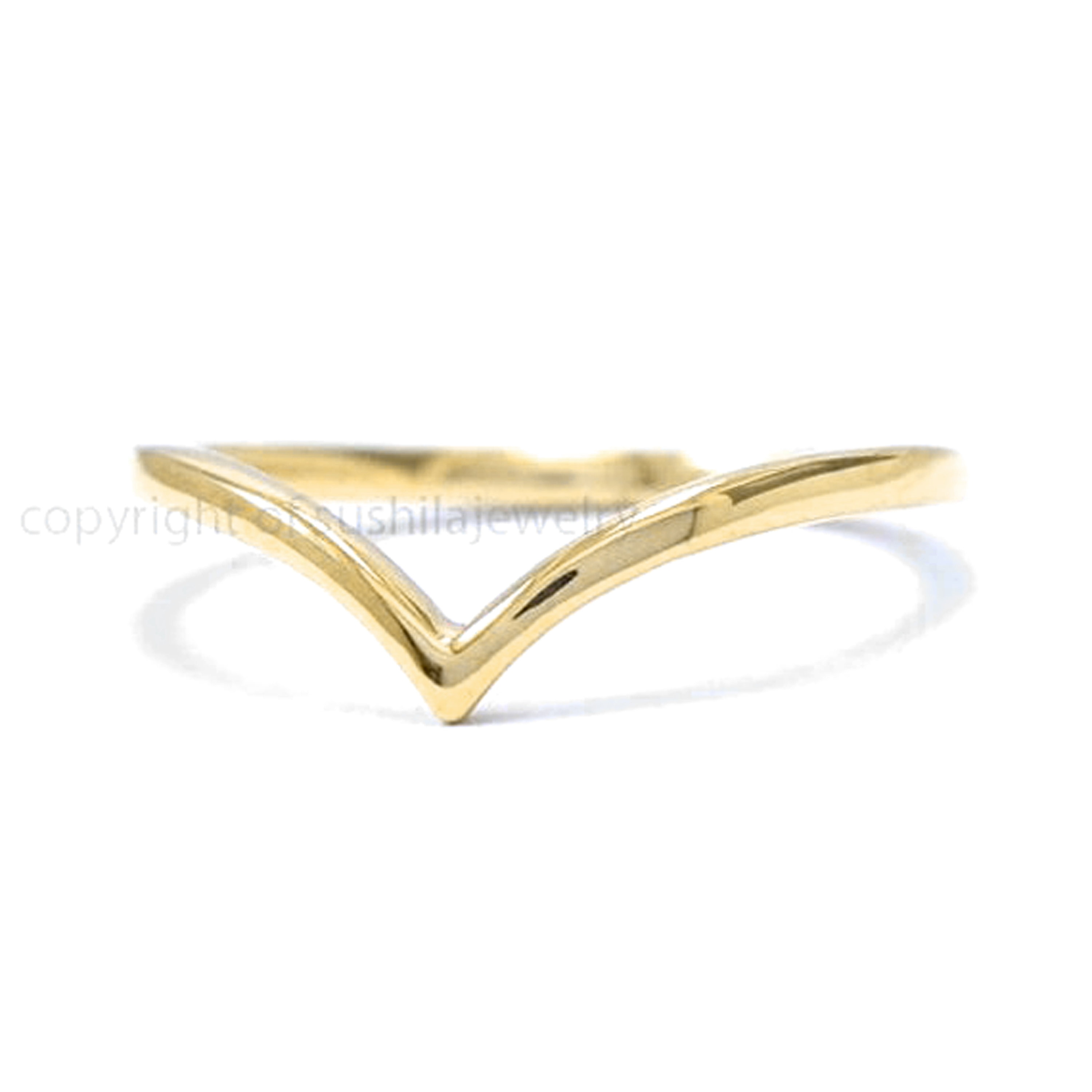 Lucky Gold Ring - ₹15,600 Pearlkraft Wedding Band Collection