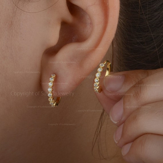 Buy Diamond Eternity Hoops Earrings Online Cheap, Jhumka Earrings Online  Shopping, Earrings - Shop From The Latest Collection Of Earrings For Women  & Girls Online. Buy Studs, Ear Cuff, Drop & More
