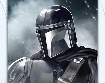 The Mandalorian Art Print