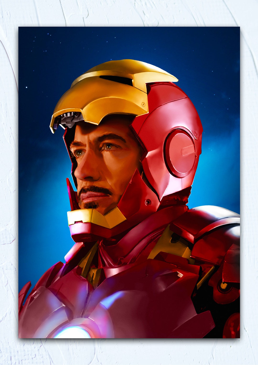 Tony Stark - Iron Man Art Print - Etsy