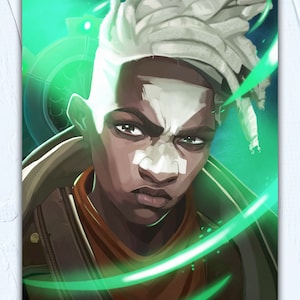 Arcane Ekko art print
