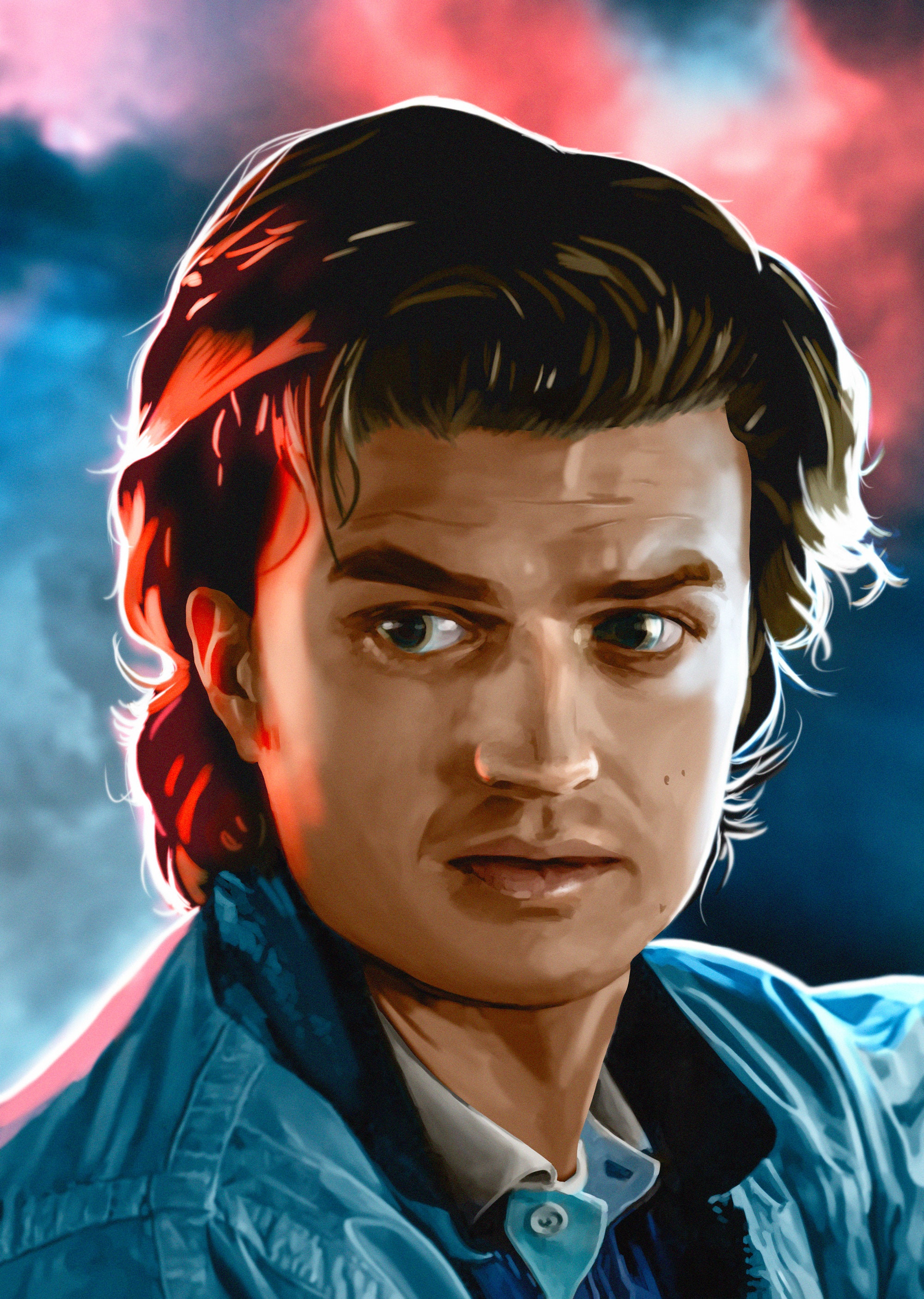 Stranger Things Steve Harrington Art Print Etsy stranger-things-steve-harrington-art-print-etsy